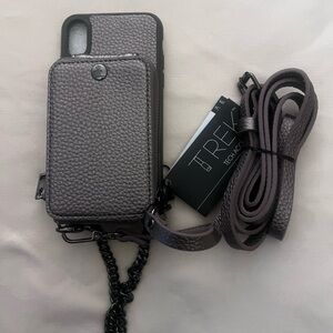 All-in-One Crossbody, Phone Case and Wallet for iPhone X/XS